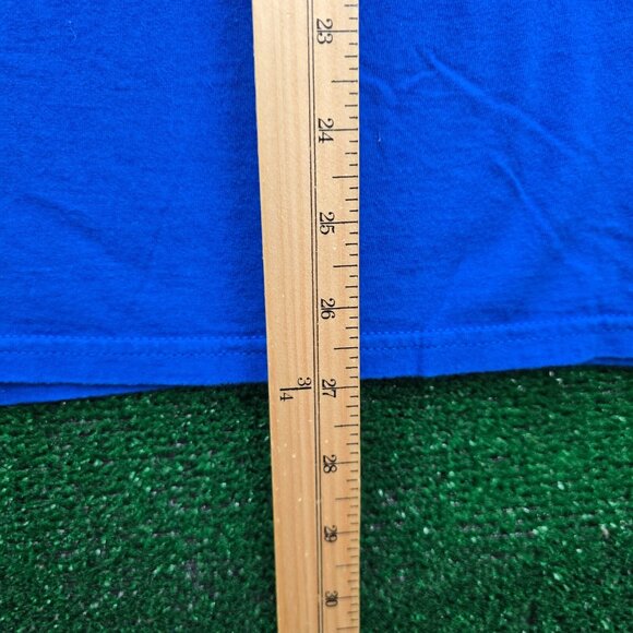 Reel Legends Tshirt Mens Large Blue USA Flag Patriotic Fishing Marlin Graphic - Picture 5 of 7